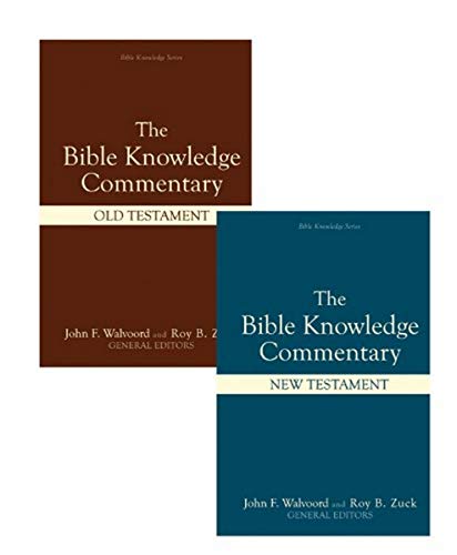 Bible Knowledge Commentary (2 Volume Set) - Hardcover
