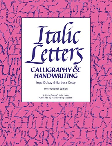 Italic Letters: Calligraphy & Handwriting - Paperback