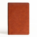 NASB Large Print Personal Size Reference Bible, Burnt Sienna Leathertouch - Imitation Leather