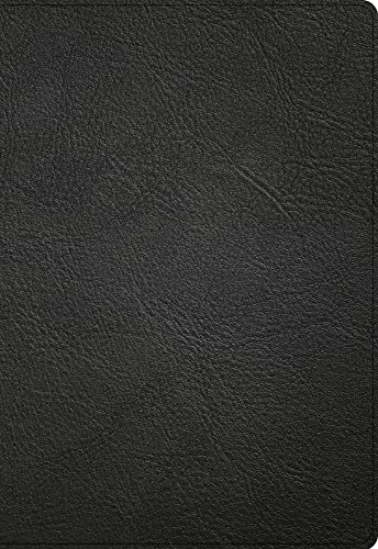 NASB Super Giant Print Reference Bible, Black Genuine Leather, Indexed - Leather