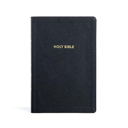 KJV Rainbow Study Bible, Black Leathertouch, Indexed - Imitation Leather