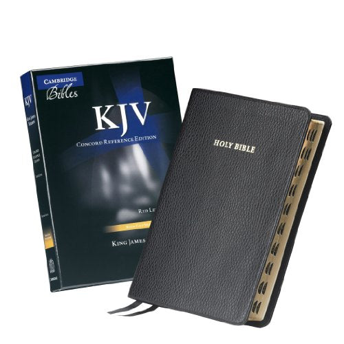 Concord Reference Bible-KJV - Leather