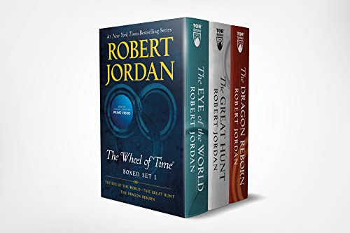 Wheel of Time Premium Boxed Set I: Books 1-3 (the Eye of the World, the Great Hunt, the Dragon Reborn) - Mass Market Paperbound