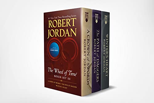 Wheel of Time Premium Boxed Set III: Books 7-9 (a Crown of Swords, the Path of Daggers, Winter's Heart) - Mass Market Paperbound