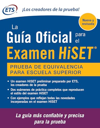 La Guia Oficial Para El Examen Hiset - Paperback