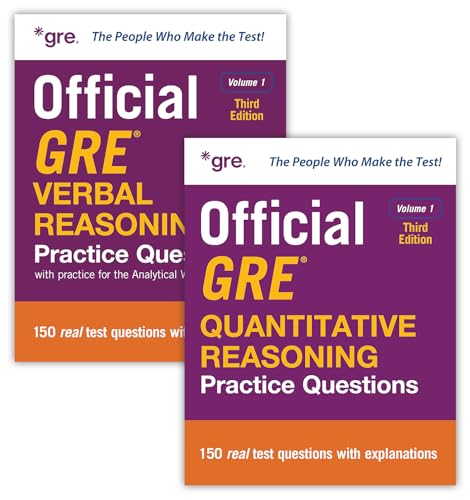 Official GRE Value Combo, Third Edition - Paperback