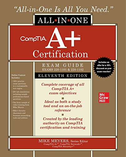 Comptia A+ Certification All-In-One Exam Guide, Eleventh Edition (Exams 220-1101 & 220-1102) - Hardcover