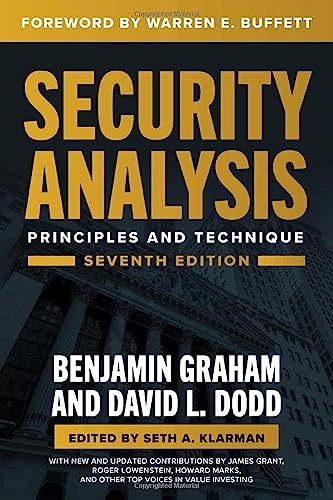 Security Analysis, Seventh Edition: Principles and Techniques - Hardcover