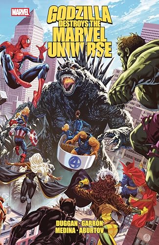 Godzilla Destroys the Marvel Universe - Paperback