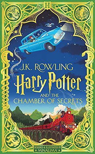 Harry Potter and the Chamber of Secrets (Harry Potter, Book 2) (Minalima Edition) (Interactive Illustrated Edition) - Hardcover