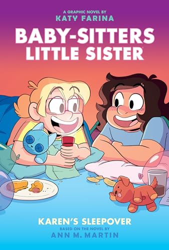 Karen's Sleepover: A Graphic Novel (Baby-Sitters Little Sister #8): Volume 8 - Hardcover