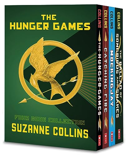 Hunger Games 4-Book Paperback Box Set (the Hunger Games, Catching Fire, Mockingjay, the Ballad of Songbirds and Snakes) - Boxed Set
