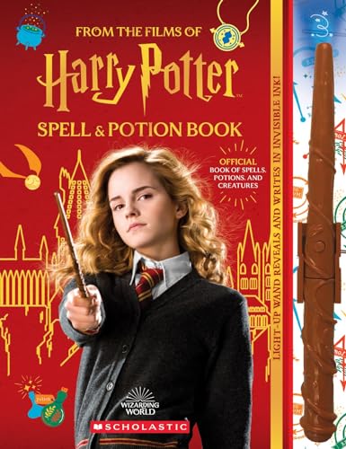 Harry Potter Spell and Potion Book: Official Book of Spells, Potions, and Creatures - Paperback
