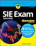 Sie Exam 2025/2026 for Dummies: Securities Industry Essentials Exam Prep + Practice Tests + Flashcards Online - Paperback