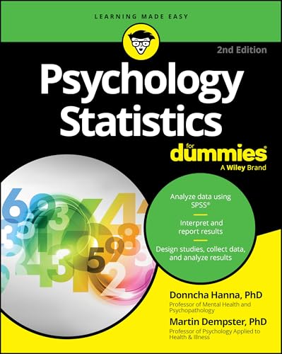 Psychology Statistics for Dummies - Paperback