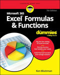 Microsoft 365 Excel Formulas & Functions for Dummies - Paperback