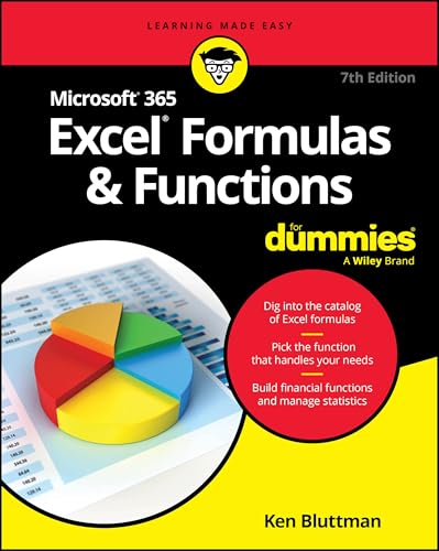 Microsoft 365 Excel Formulas & Functions for Dummies - Paperback