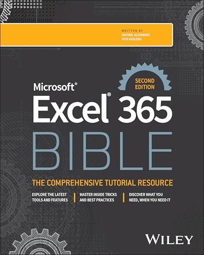 Microsoft Excel 365 Bible - Paperback