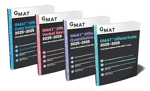 GMAT Official Guide 2025-2026 Bundle: Books + Online Question Bank - Paperback