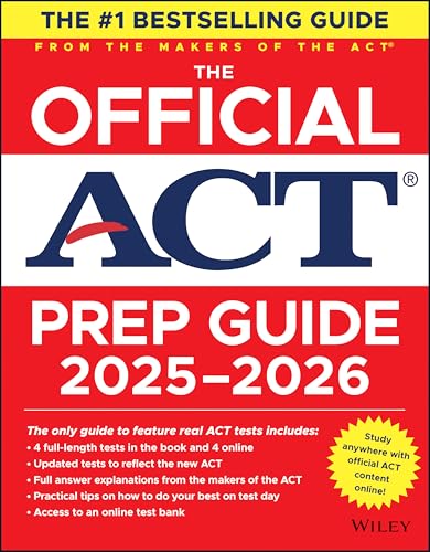 The Official ACT Prep Guide 2025 - 2026: Book + Online Course - Paperback