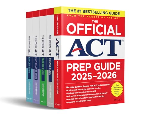 The Official ACT Prep & Subject Guides 2025-2026 Complete Set - Paperback