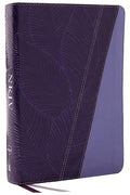 NKJV Study Bible, Leathersoft, Purple, Full-Color, Comfort Print: The Complete Resource for Studying God's Word - Imitation Leather