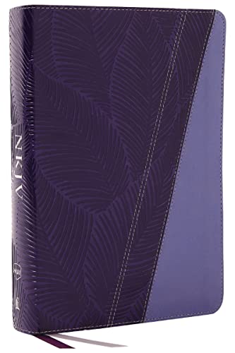 NKJV Study Bible, Leathersoft, Purple, Full-Color, Comfort Print: The Complete Resource for Studying God's Word - Imitation Leather