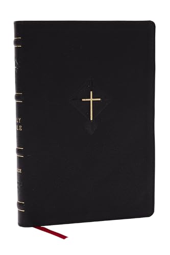 Rsv2ce, Thinline Large Print Catholic Bible, Black Leathersoft, Comfort Print - Imitation Leather