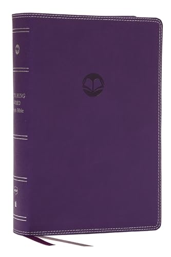 Enduring Word Study Bible: Pastoral Commentary from Every Chapter of the Bible (Nkjv, Purple Leathersoft, Red Letter, Comfort Print) - Imitation Leather