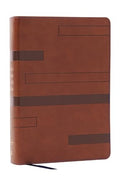 Color Code Study Bible, Revealing God's Truth Color by Color (Nkjv, Brown Leathersoft, Red Letter) - Imitation Leather