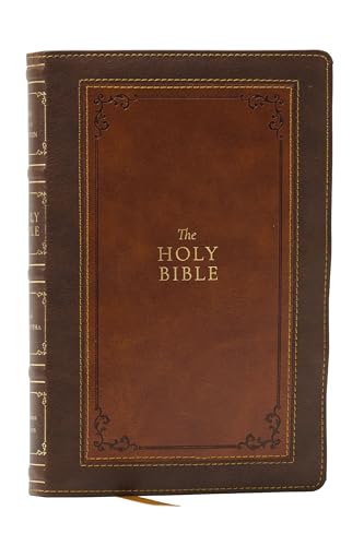 1611 KJV with Apocrypha, Brown Leathersoft: Holy Bible - Imitation Leather