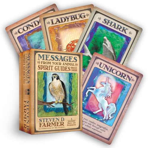 Messages from Your Animal Spirit Guides Oracle Cards: A 44-Card Deck and Guidebook! [With Guidebook] - Other