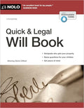 Quick & Legal Will Book - Paperback