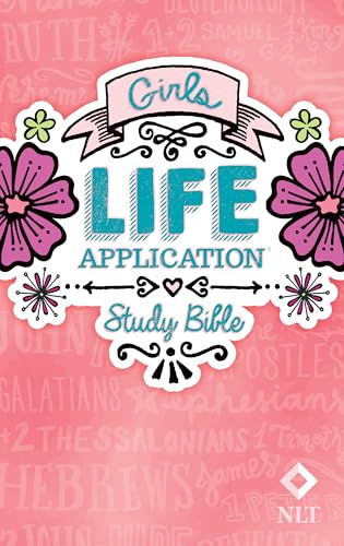 Girls Life Application Study Bible-NLT - Hardcover