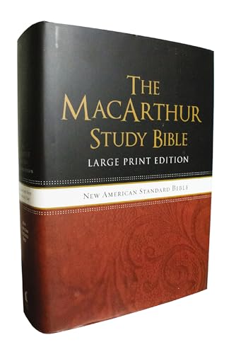MacArthur Study Bible-NASB-Large Print - Hardcover