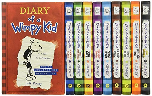 Diary of a Wimpy Kid Box of Books 1-10 Hardcover Gift Set - Hardcover
