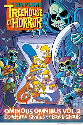 The Simpsons Treehouse of Horror Ominous Omnibus Vol. 2: Deadtime Stories for Boos & Ghouls - Hardcover