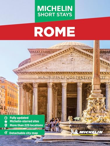 Michelin Travel Guides Short Stays: Rome: Fully Updated and Includes Detachable Map - Paperback