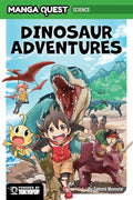 Manga Quest Science: Dinosaur Adventures - Hardcover
