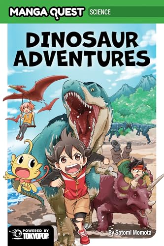 Manga Quest Science: Dinosaur Adventures - Hardcover