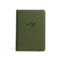 KJV Large Print Compact Reference Bible, Olive Leathertouch - Imitation Leather