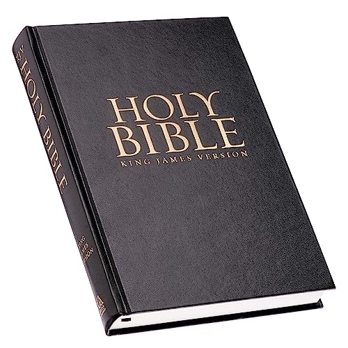KJV Large Print Hardcover Edition: Black - Hardcover