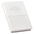 KJV Standard Size Thumb Index Edition: White - Imitation Leather