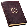 KJV Bible Giant Print Full Size Dark Brown - Imitation Leather