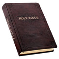 KJV Bible Giant Print Full Size Black - Leather