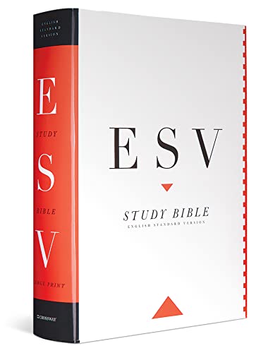 Study Bible-ESV-Large Print - Hardcover