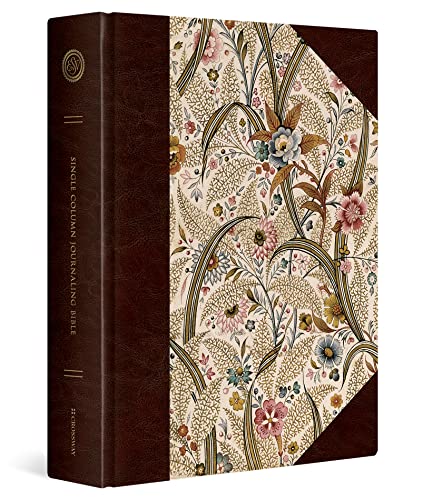ESV Single Column Journaling Bible, Large Print (Summer Garden) - Hardcover