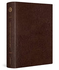 ESV Single Column Journaling Bible, Large Print (Mocha) - Bonded Leather