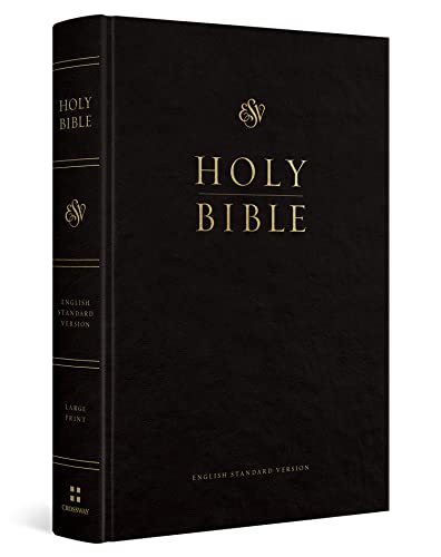 ESV Pew and Worship Bible, Large Print (Black) - Hardcover