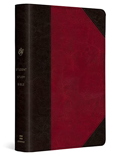 ESV Student Study Bible (Trutone, Brown/Cordovan, Portfolio Design) - Imitation Leather